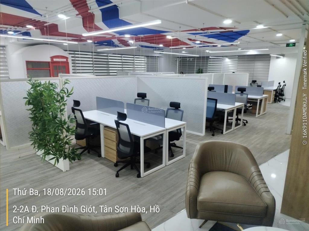 Cho thuê mb văn phòng 282m2 tòa wondersea tân bình