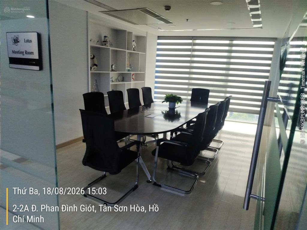 Cho thuê mb văn phòng 282m2 tòa wondersea tân bình
