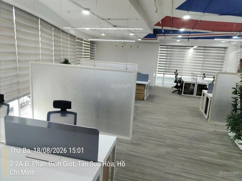 Cho thuê mb văn phòng 282m2 tòa wondersea tân bình