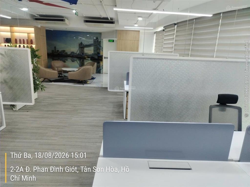 Cho thuê mb văn phòng 282m2 tòa wondersea tân bình