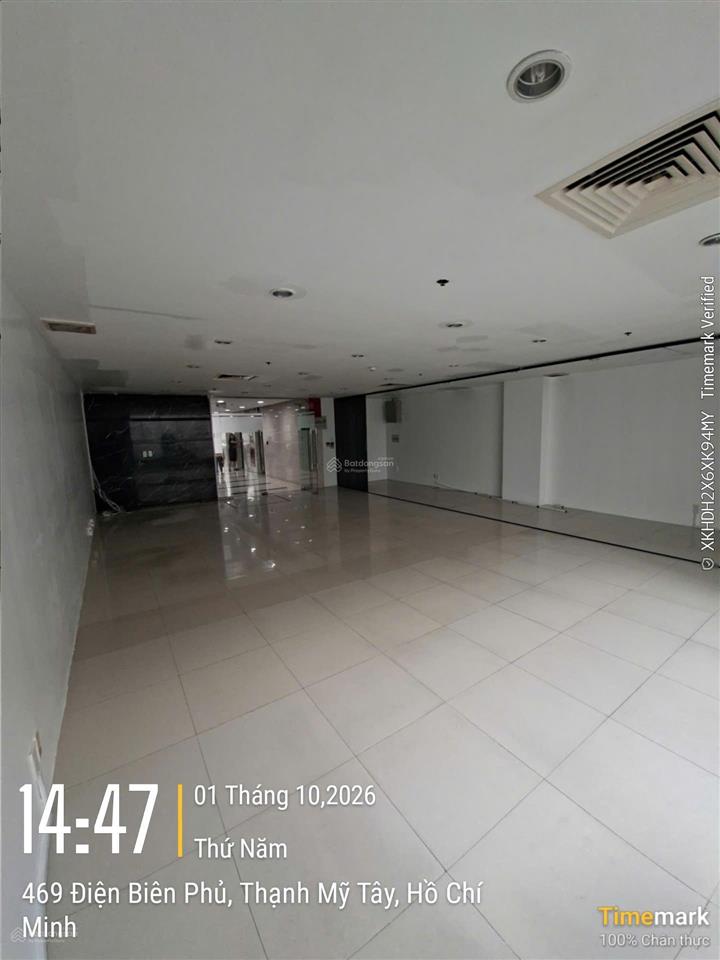Cho thuê mb văn phòng 121m2 tòa nice building điện biên phủ, bình thạnh, giá cực tốt