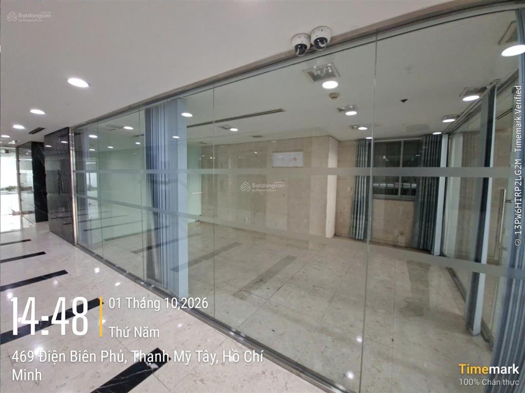 Cho thuê mb văn phòng 121m2 tòa nice building điện biên phủ, bình thạnh, giá cực tốt
