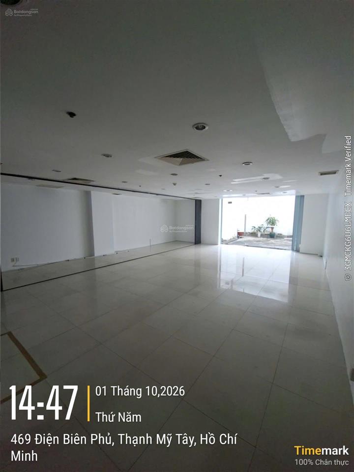 Cho thuê mb văn phòng 121m2 tòa nice building điện biên phủ, bình thạnh, giá cực tốt