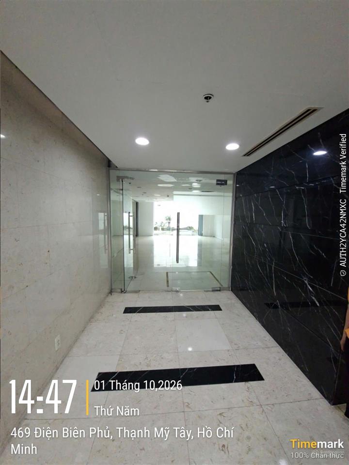 Cho thuê mb văn phòng 121m2 tòa nice building điện biên phủ, bình thạnh, giá cực tốt