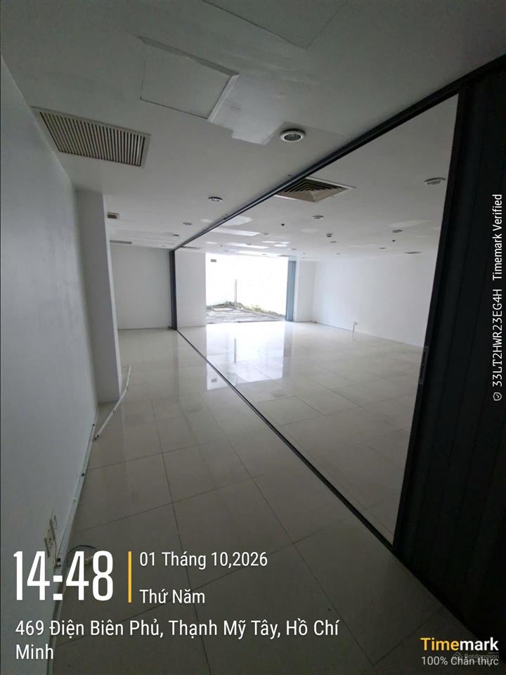 Cho thuê mb văn phòng 121m2 tòa nice building điện biên phủ, bình thạnh, giá cực tốt