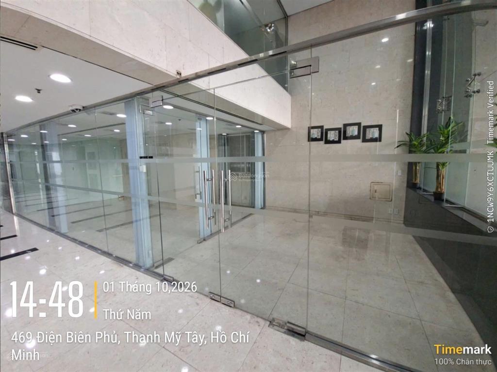 Cho thuê mb văn phòng 121m2 tòa nice building điện biên phủ, bình thạnh, giá cực tốt