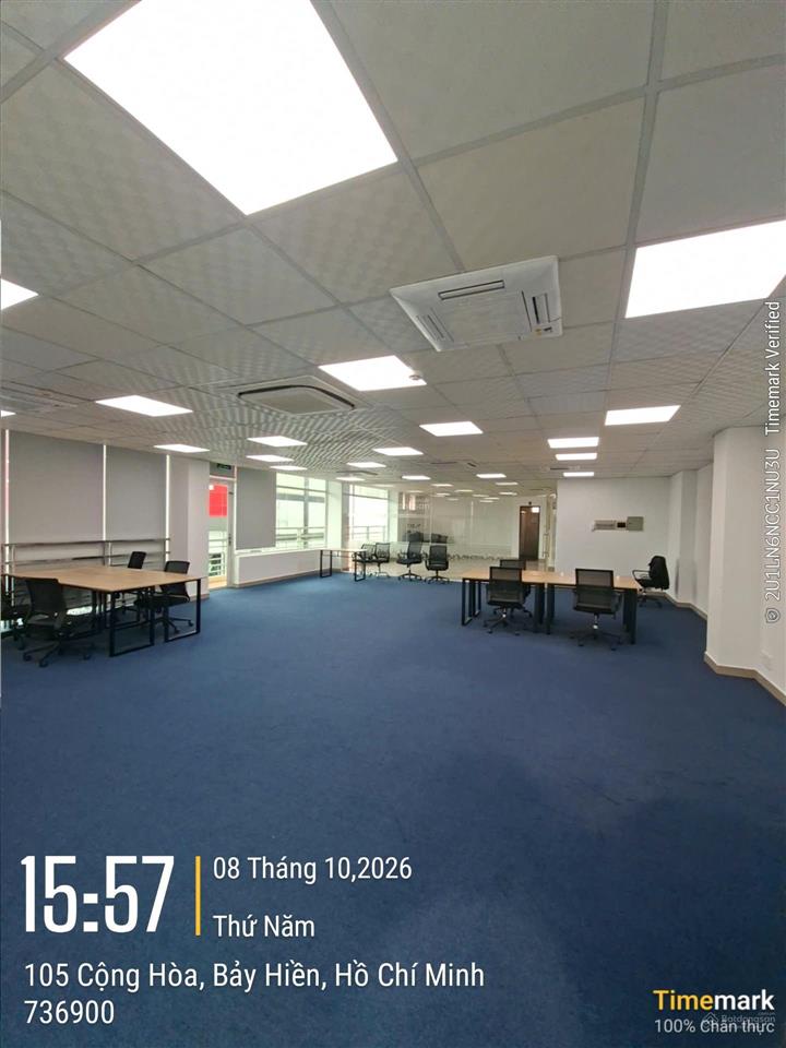 Cho thuê mặt bằng vp 150m2 tòa nhà vno, quận tân bình, giá cực tốt