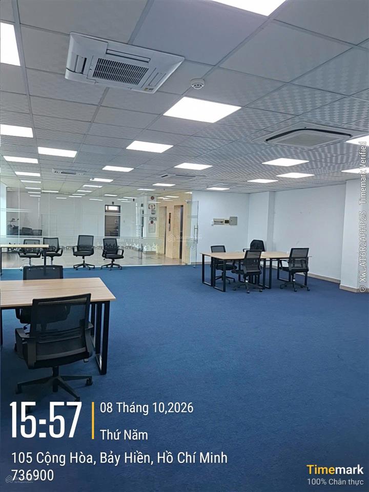 Cho thuê mặt bằng vp 150m2 tòa nhà vno, quận tân bình, giá cực tốt
