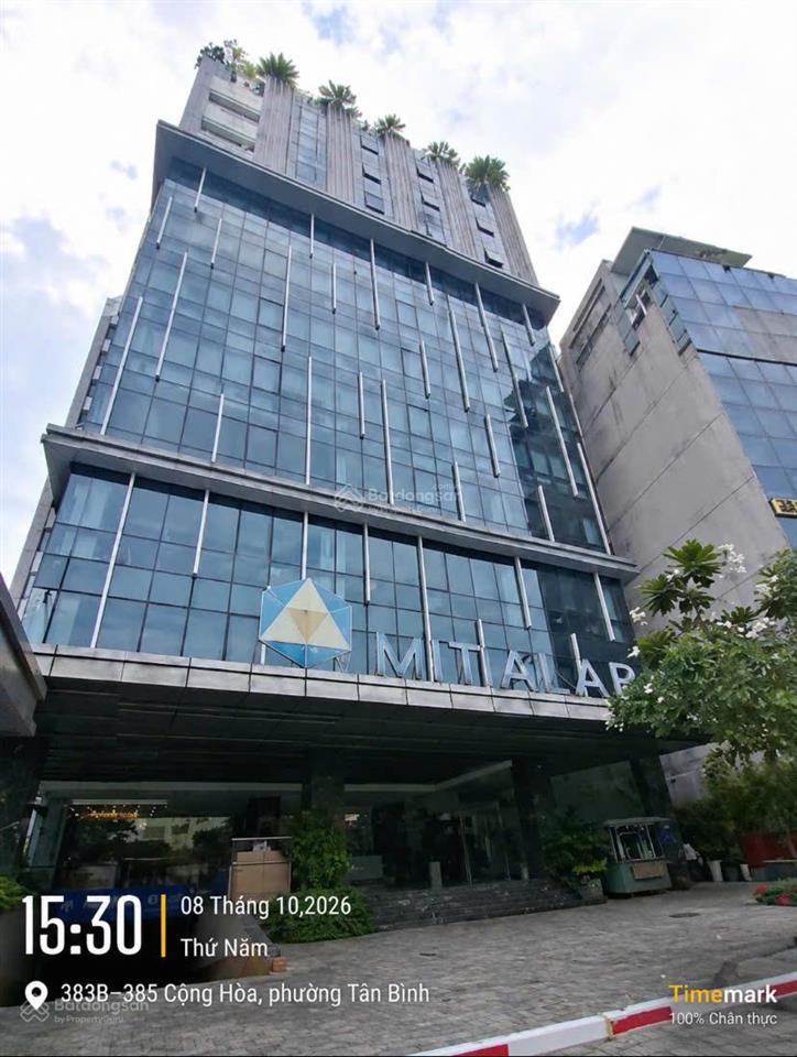 Cho thuê văn phòng 324m2 tòa nhà mitalab, quận tân bình, giá cực tốt