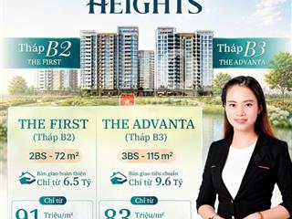 CHỈ TỪ 83 TRIỆU/M² – SỞ HỮU CĂN HỘ CAO CẤP GLADIA HEIGHTS