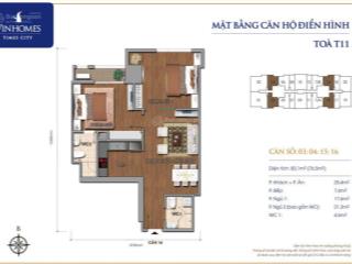 Bán căn 2 ngủ 2 vệ sinh tòa t11 times city 458 minh khai giá công khai 8,7 tỷ.  0943 358 ***