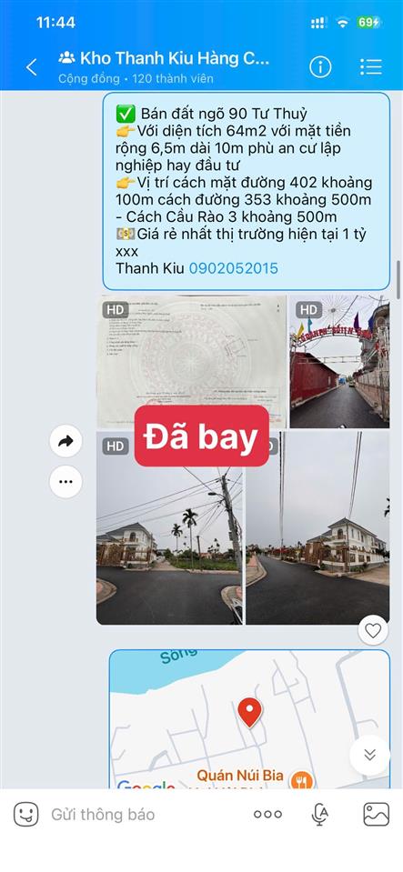 Cơ hội sở hữu lô đất rẻ đẹp tại Tổ 10 Hòa Nghĩa, quận Dương Kinh. Vị trí đắc địa, giao
