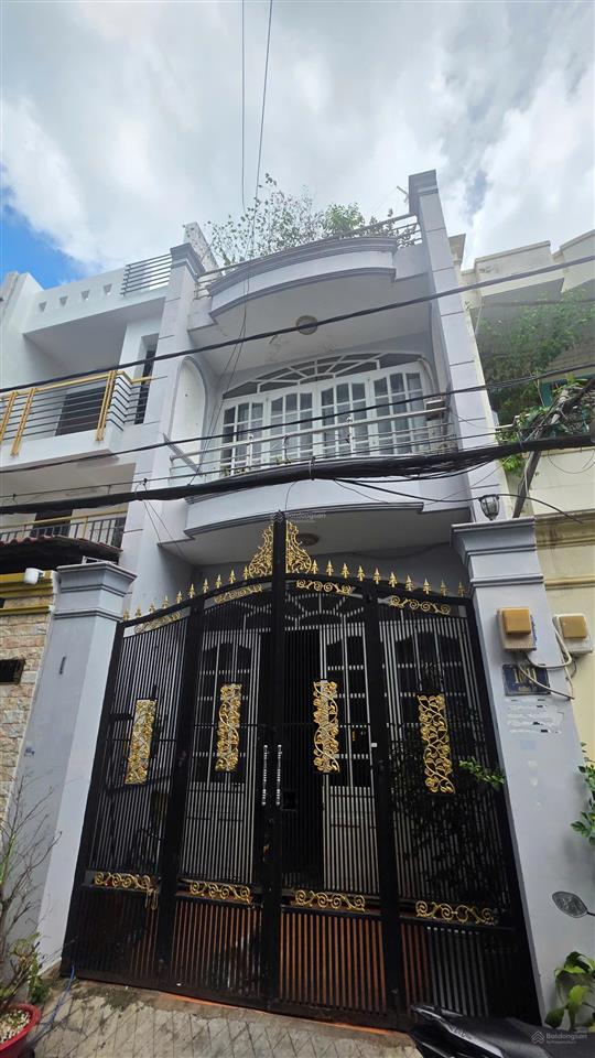 Nhà đẹp hẻm b3 tây thạnh, tân phú diện tích 4x15m vuông vức 1 trệt 2 lầu