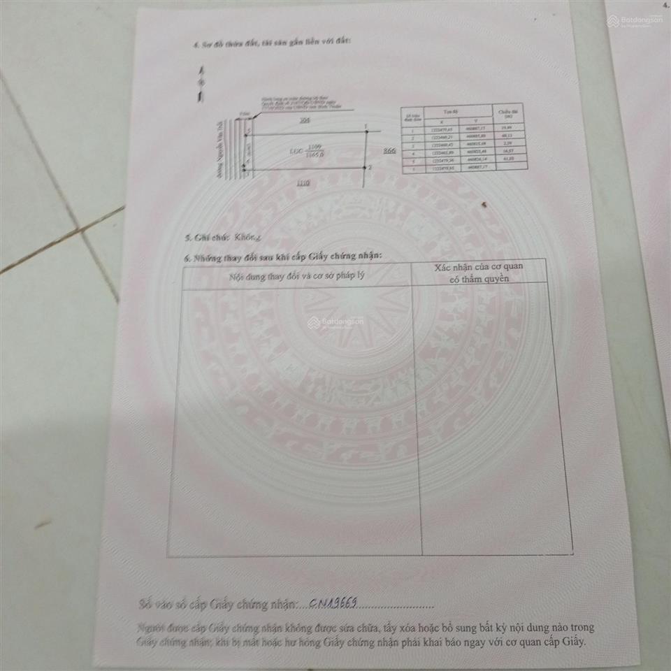 Đất mặt tiền đường nhựa nguyễn văn trỗi thị trấn ma lâm bình thuận