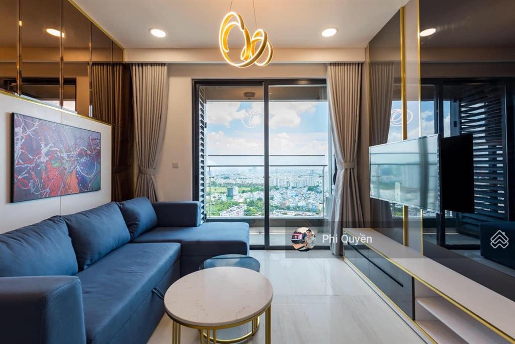 Cho thuê chung cư the botanica  tân bình, dt 60m2, 2pn, 1wc, giá 14 tr/th,  0779 757 *** quyền