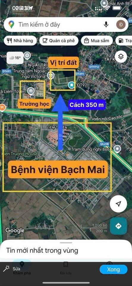 Bán đất tại phường liêm tuyền, ninh bình, giá cực chất 28 triệu vnd, 100m2