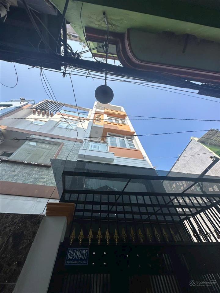 Bán nhà đường hậu giang p12 q6