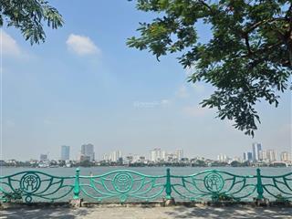 Cần gấp tài chính bán nhanh sau nhà mặt hồ tây 64m2 7 tầng thang máy ô tô 5m view trực diện hồ tây