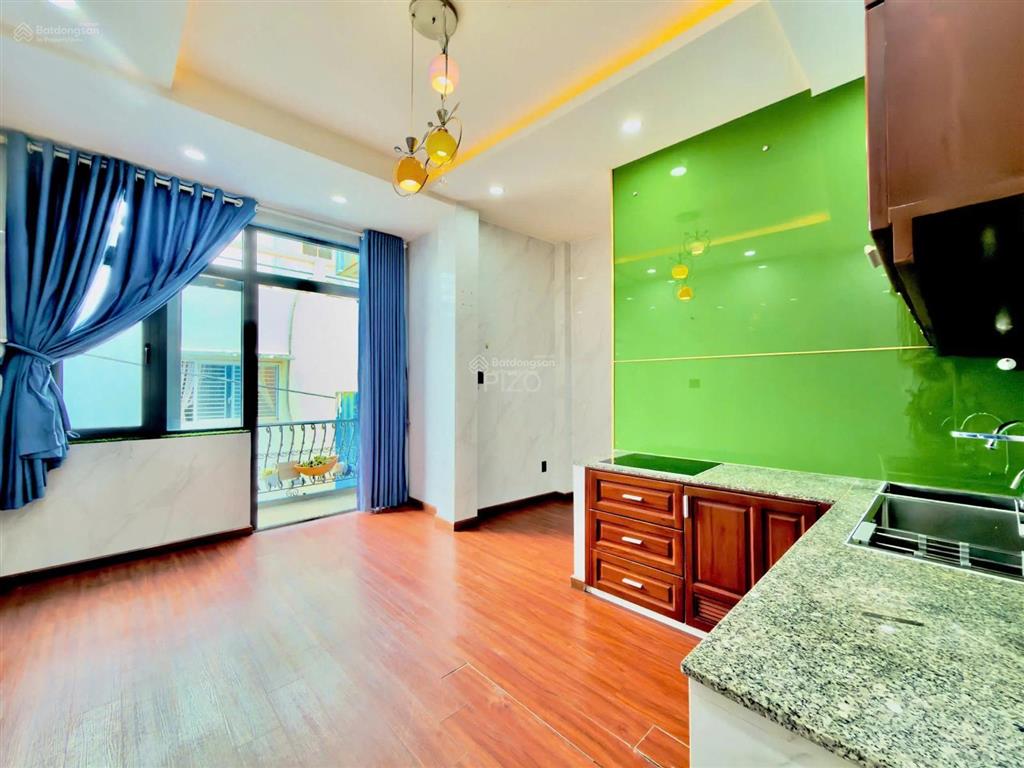 Siêu hiếm! nhà lê quang định bt ngang 7.5m nở hậu đẹp 9.55m sát mặt tiền, đúc 4 tầng. chỉ 9.25 tỷ