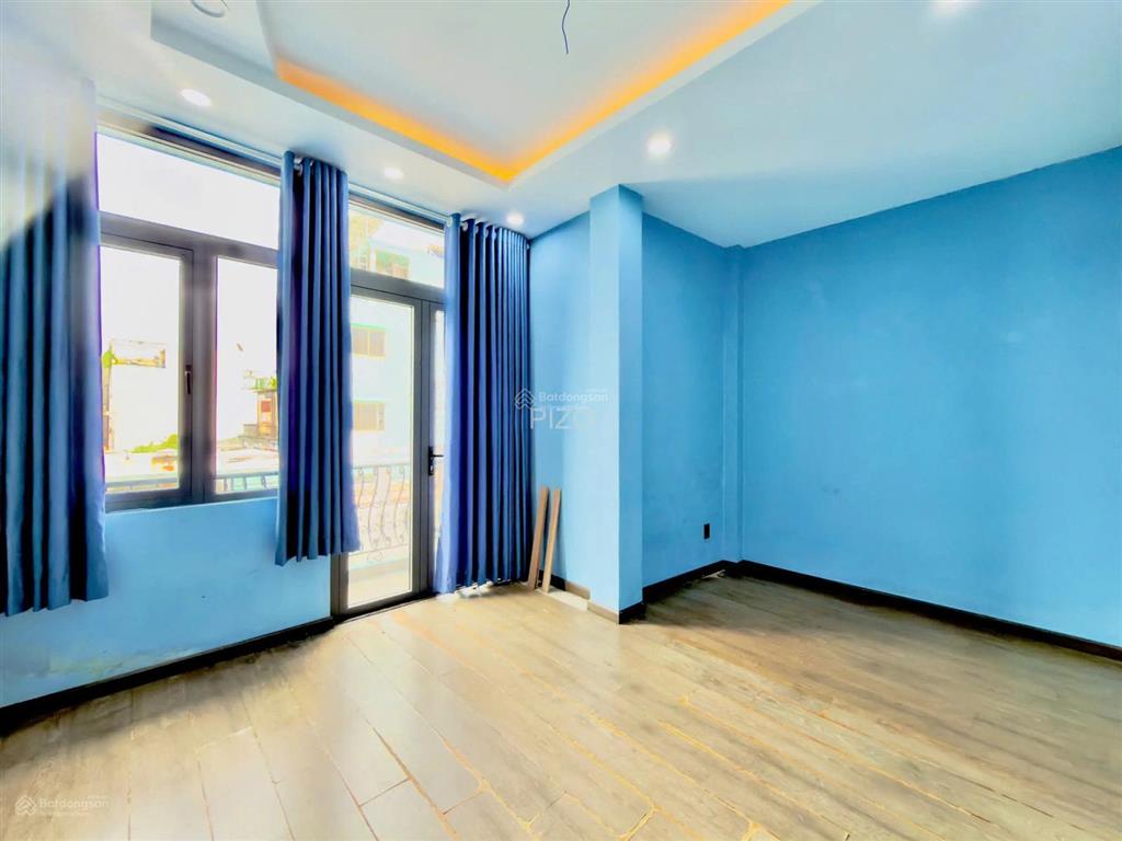 Siêu hiếm! nhà lê quang định bt ngang 7.5m nở hậu đẹp 9.55m sát mặt tiền, đúc 4 tầng. chỉ 9.25 tỷ