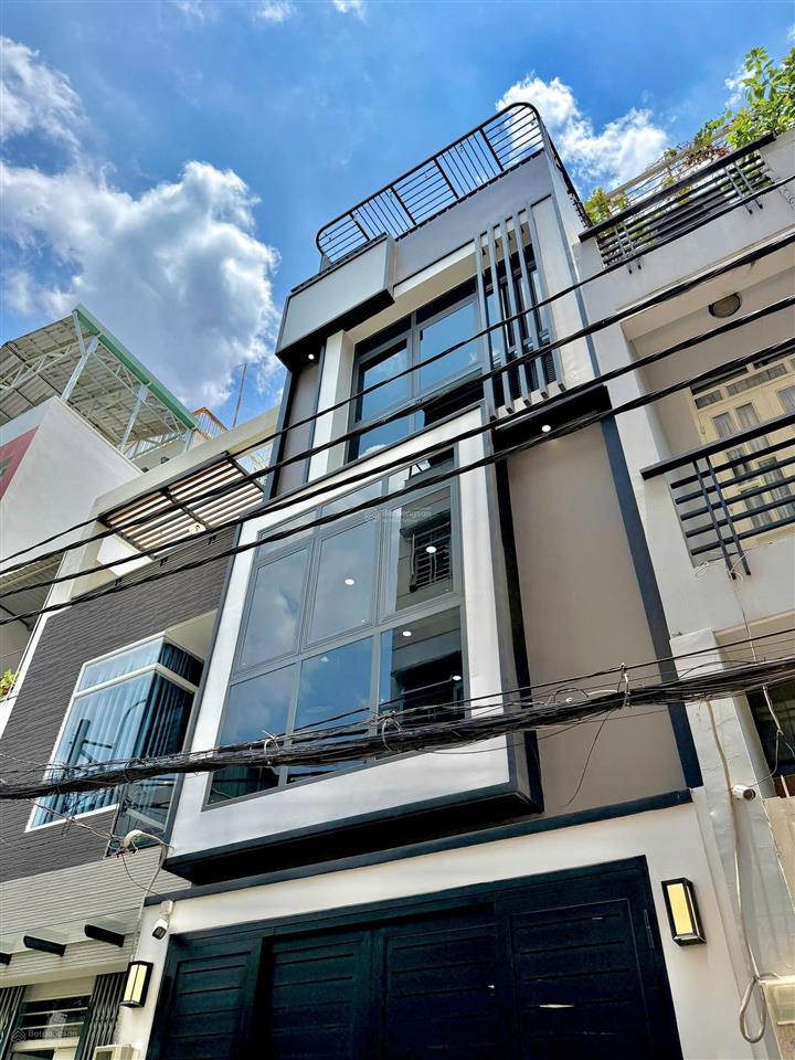 Super vip! nhà mới đúc 5 tầng  51m2  có thang máy nguyễn thượng hiền p6 bình thạnh, hxh. 13.6 tỷ