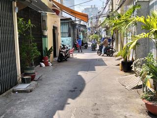 Nhà hẻm xe hơi đỗ cửa đường tám danh  2 tầng  93m2 công nhận 65m2  giá 5.6 tỷ  sát nhà thời hải