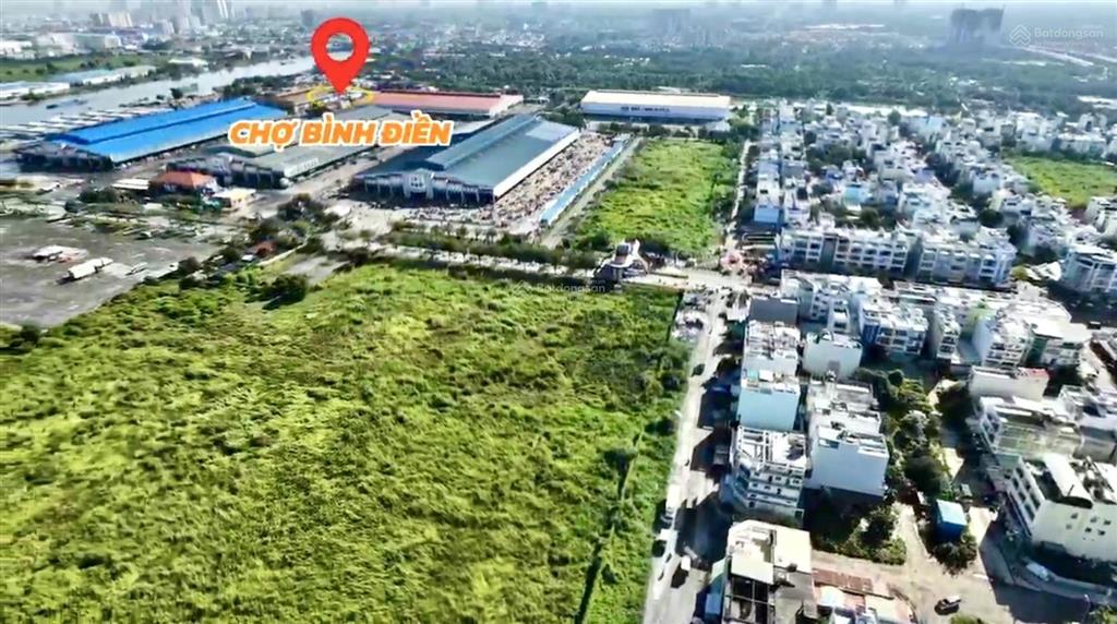 Ngộp bank bán gấp đất gần kdc chợ bình điền, dt 110m2, giá siêu hời 4ty150tr, sổ sẵn