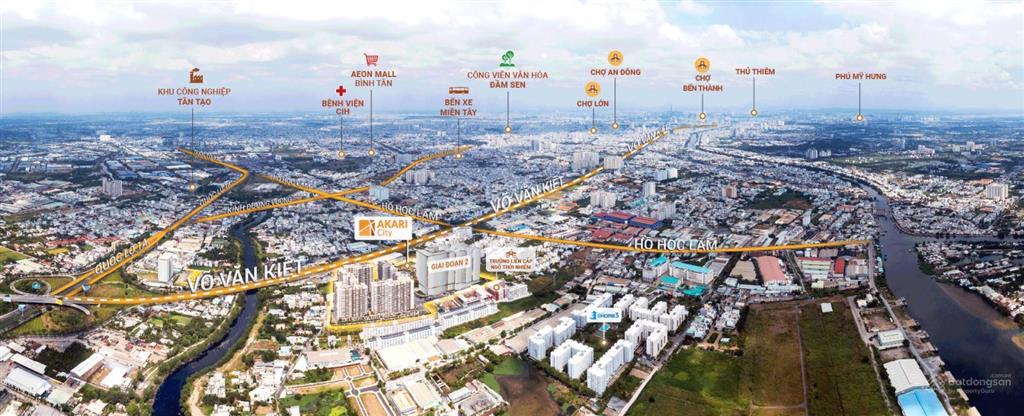 Akari city đường võ văn kiệt ngộp bank bán gấp căn 2 pn dt 75m2 giá 3.2 tỷ sổ sẵn