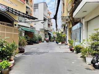 Bán nhà hẻm 453 lê văn sỹ, quận 3  2 mặt hẻm xe hơi trước sau  dt 3,1 x 12m  cách mặt tiền 20m