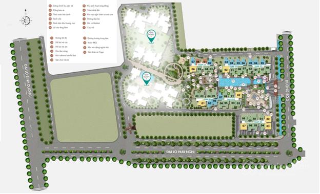 Bán căn hộ 2pn, 2wc tại the habitat bình dương, giá chỉ với 2,4 tỷ, 64m2