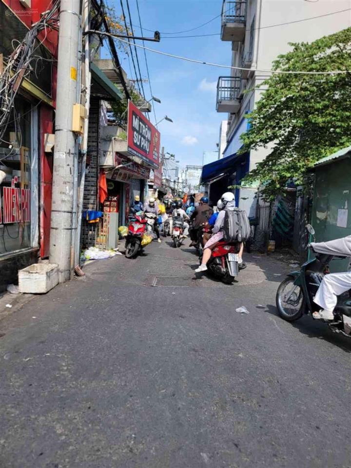 Dương bá trạc  54m2  4 tầng  shr hoàn công  2 mặt hẻm  nhỉnh 6đ