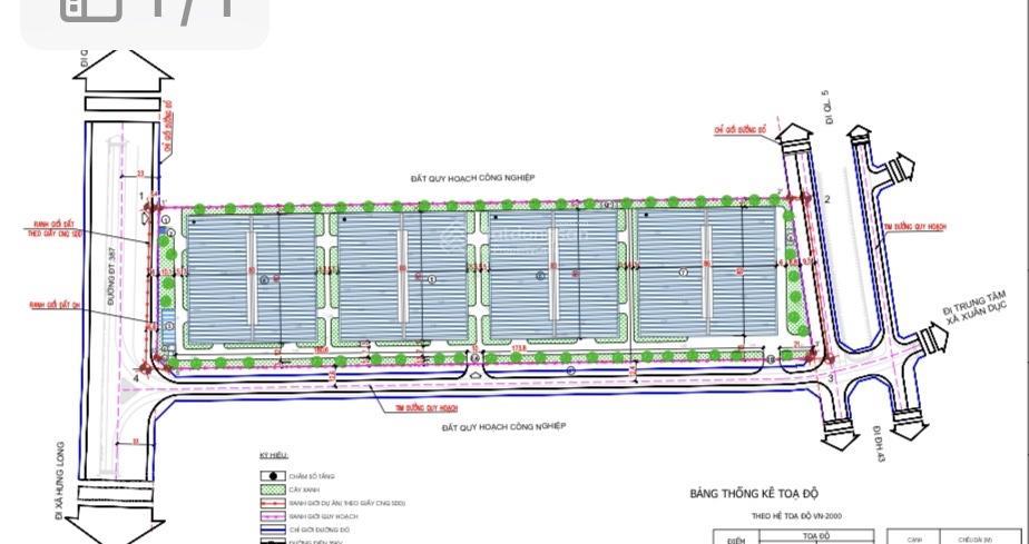 Chuyển nhượng 4.5ha đất công nghiệp tại mỹ hào, hưng yên, pháp lý đầy đủ, 3 mặt tiền