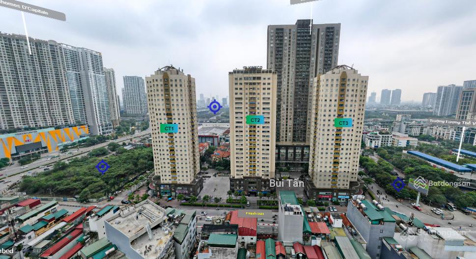 Bql tòa nhà bán căn hộ chung cư tòa ct2 vimeco dt 182m2, 4 pn, 3 wc, tầng cao, căn góc 2 ban công