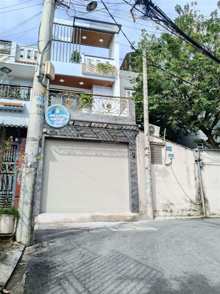 Bán nhà riêng 3 tầng đường 6m, giá 6,25 tỷ, 78,6m2 tại đường 16, thới an, quận 12