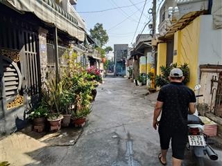 Bán đất cách lê thị riêng 50m , hẻm xe tải 4m thông, diện tích 5.5*20m , công nhận 113.6m, giá 4t5