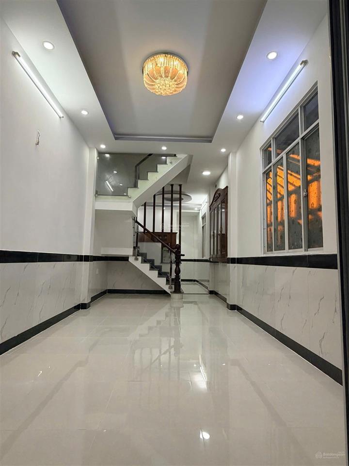 Lô góc 2 mặt tiền hẻm nhựa 6m 3 tầng chỉ 4,79 tỷ nhà đẹp lâm thị hố, q12