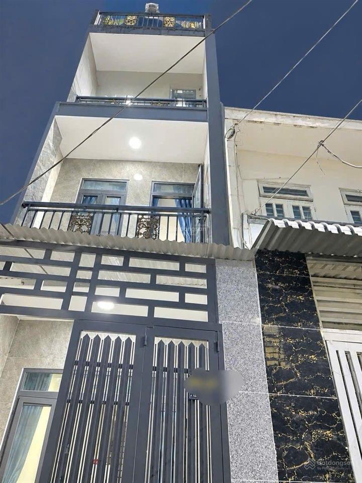 3t7 nhà 4 tầng 41m2 hẻm 5m xe tải shr tân chánh hiệp q12 dt 41m2 | 1 trệt + 3 lầu