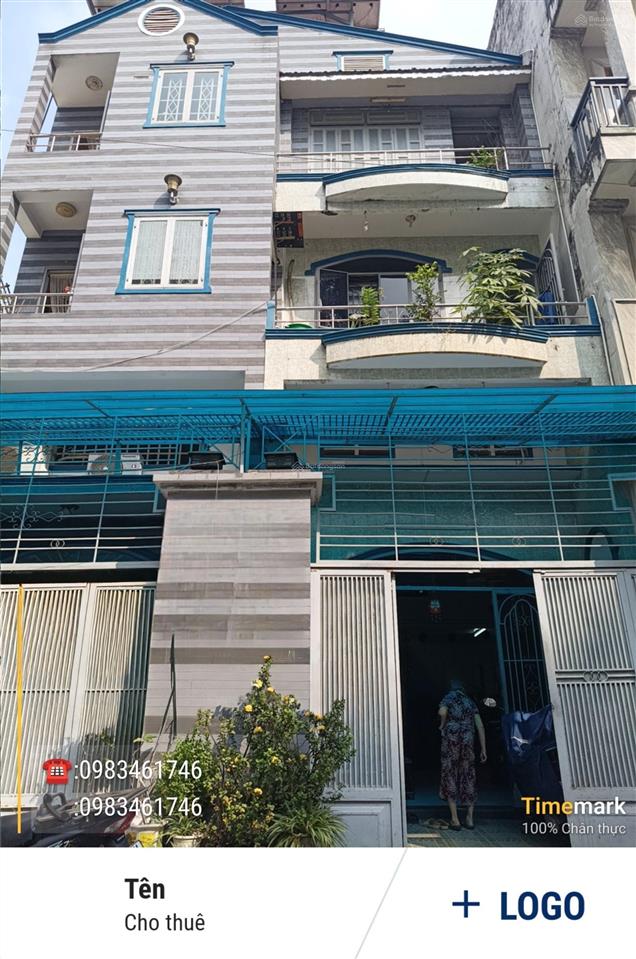Nhà 4 tầng đường 8m sát ngã tư tô ký, q12 chỉ 4,05 tỷ