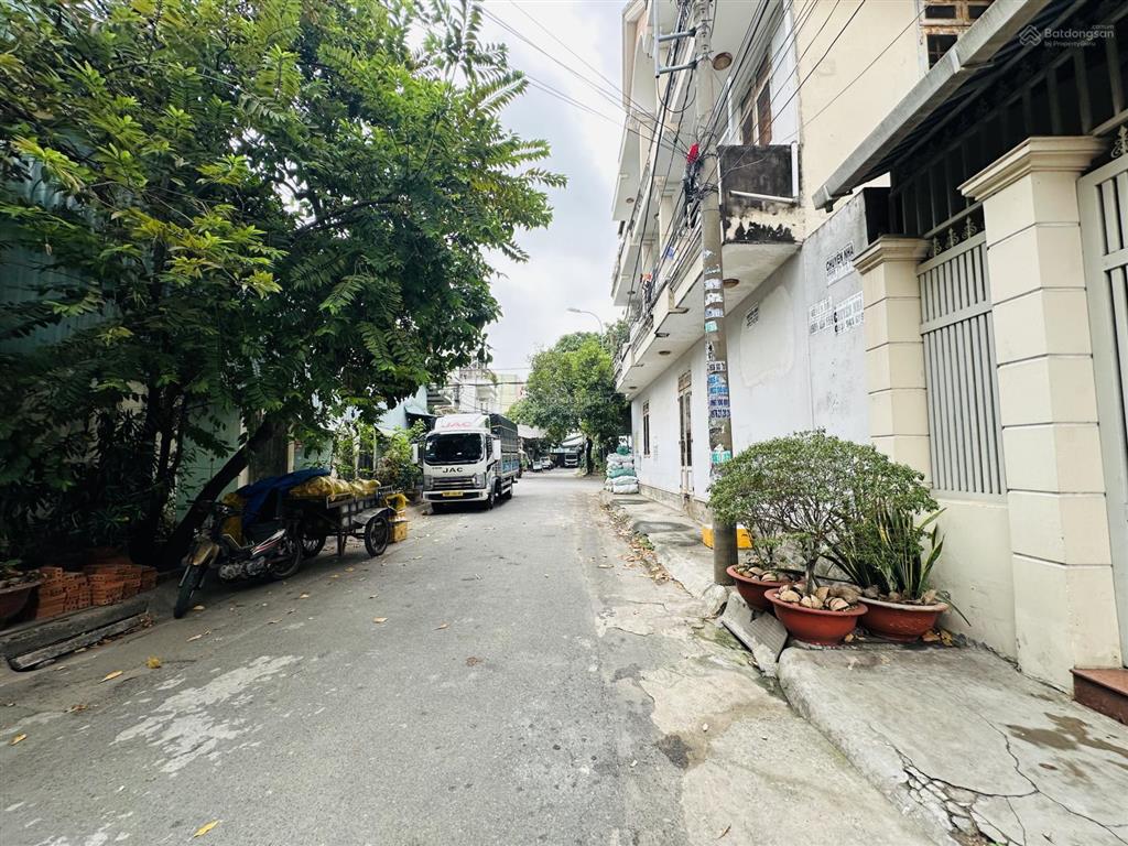 Nhà 4 tầng 4pn hẻm 8m tân thới nhất 8 6,8 tỷ