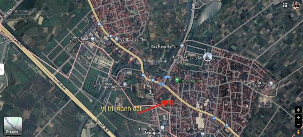 Bán đất tại vành đai 4, đại thịnh, mê linh, hà nội, 3,6 tỷ, 92,8m2 siêu hot