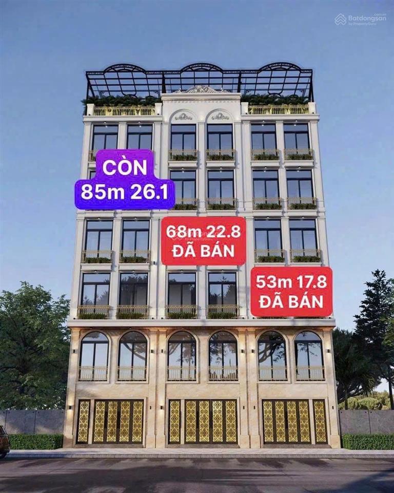 Bán tòa chdv mai động 7 tầng 27 phòng full nội thất thuê full, dòng tiền 120 tr/th