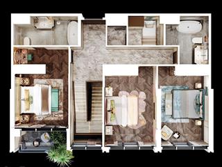 Duplex view hồ duplex view hồ tây 171,3m2 giá chỉ cần vào nhỉnh 7tỷ. sổ đỏ lâu dài,  0788 467 ***