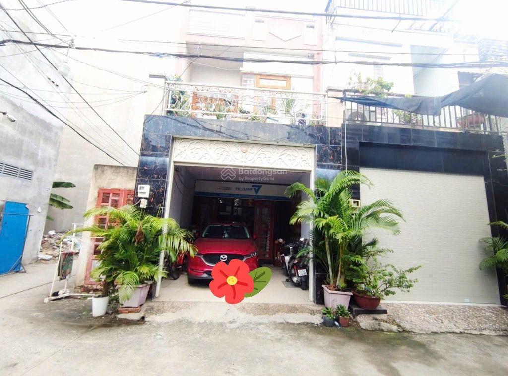 Ô tô ngủ trong nhànguyễn thị búp quận 12hơn 70m hẻm sạch, ô tô trong nhà t