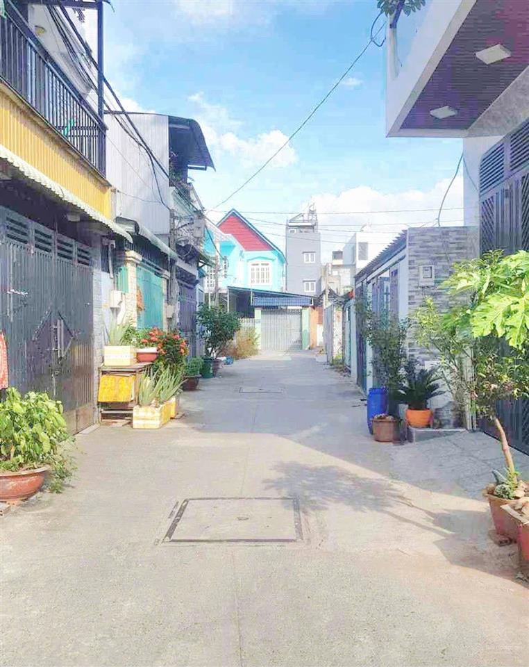 Nhà 4,3m x 20m hẻm 1 trục xe tải quay đầuvài bước ra mặt tiền nguyễn ảnh thủ quận 12