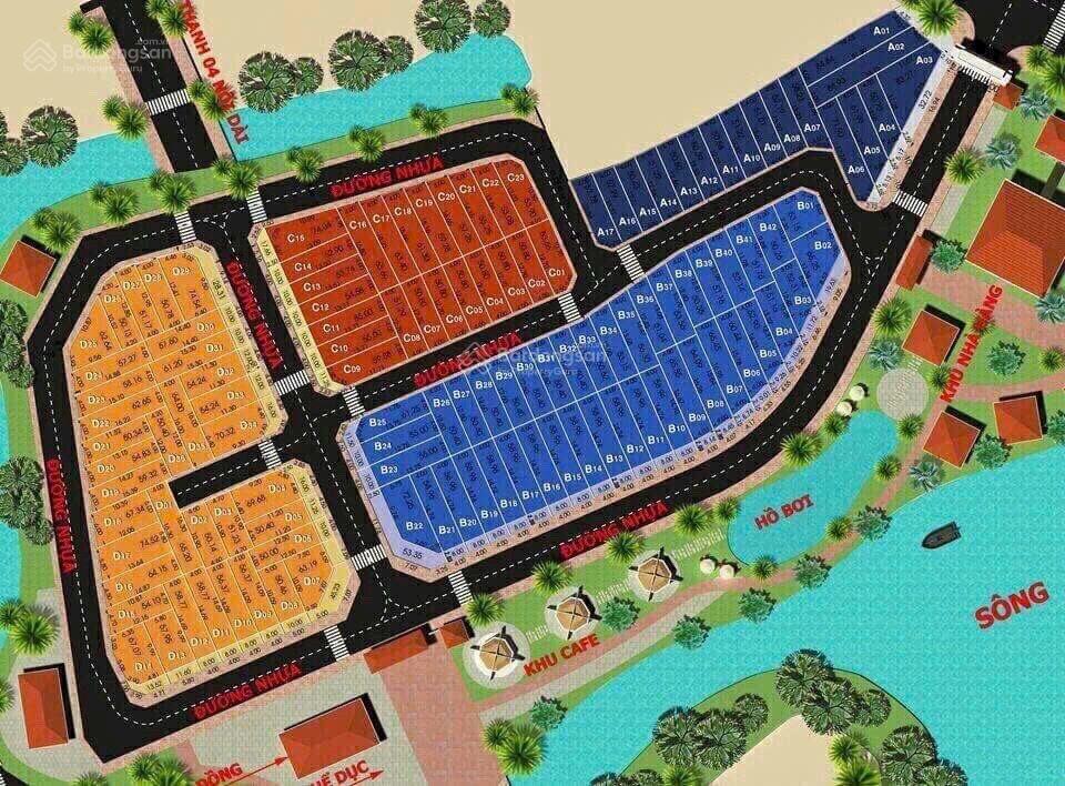 Bán lô đất khu dân cư khép kín sát mt lò lu