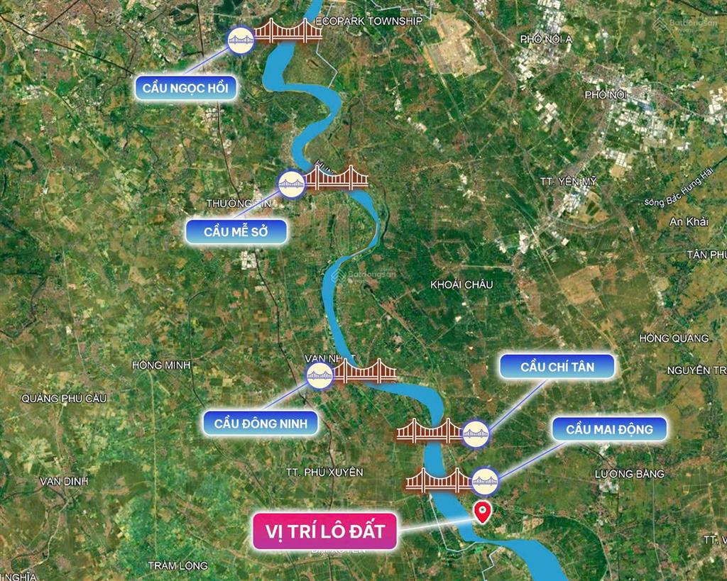 Chủ cần tiền gửi bán 3 lô đất đẹp tại mai động, kim động, hưng yên
