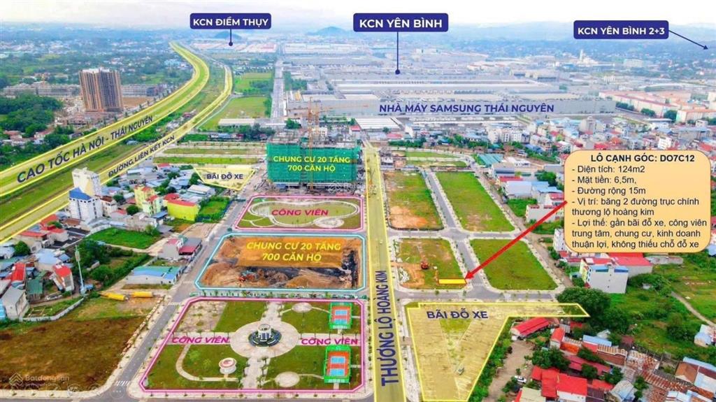 Chung cư yên bình complex thái nguyên ngay sam sung  sổ lâu dài  giá rẻ