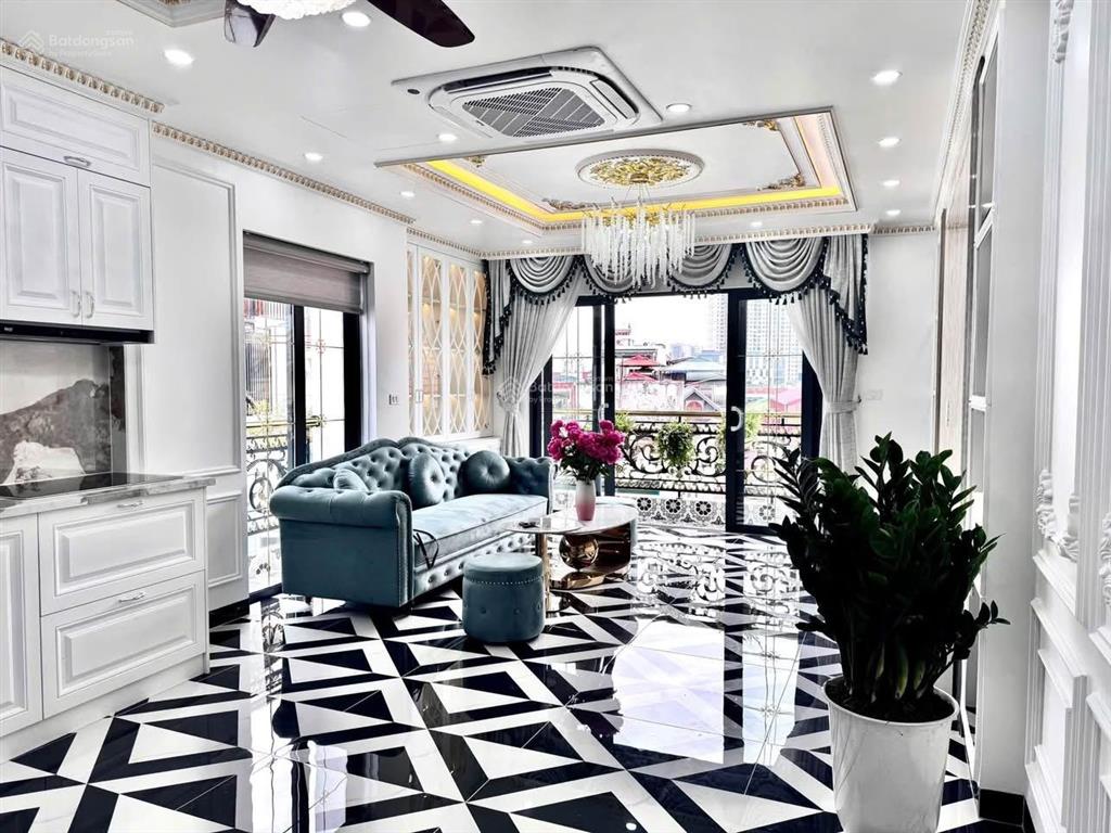 Bán nhà cầu giấy  nhà mới full nội thất,thang máy ngõ thông kinh doanh,gần phố,oto  51m 7 tầng