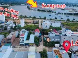 Hiếm có! giá cực tốt bán lô đất tđc hòn rớ 2 hướng sông gần sun group, gần biển, vị trí vàng, có tl
