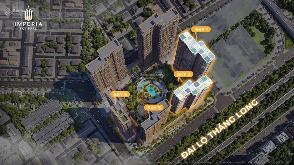 Imperia sky park  căn hộ 2 ngủ  đẹp  thoáng
